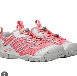 Keen Chandler CNX Sneakers Unisex Child 5 Fits 7 Ladies Pink Gray